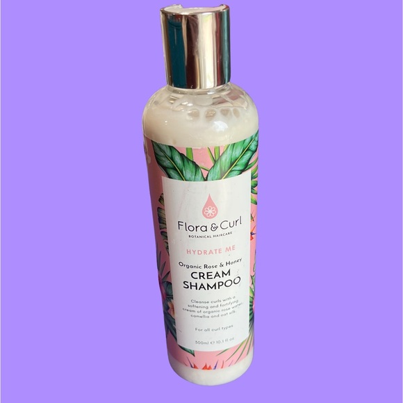 FLORA & CURL HYDRATE ME ORGANIC ROSE & HONEY CREAM SHAMPOO & Conditioner… - Picture 3 of 16